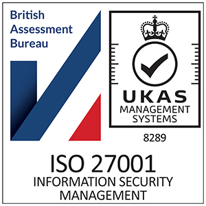 Vialite is certified to ISO 27001