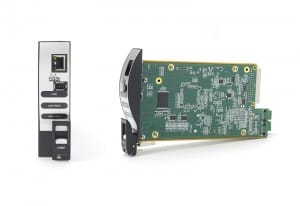 ViaLiteHD legacy SNMP card front and side views