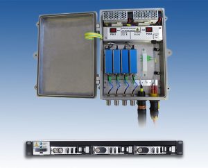 ViaLite VSAT package - ODE-A4 VSAT enclosure and 1U Rack Chassis