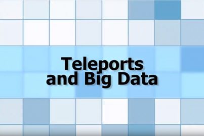 Teleports and Big Data video screenshot - WTA interview at IBC 2018