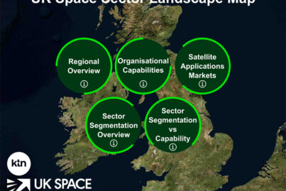 UK space sector landscape map