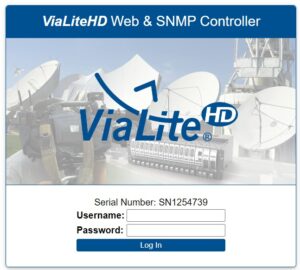 ViaLite SNMP Web Controller