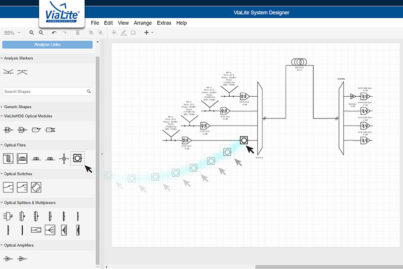 ViaLite System Designer Tool with Link Budget Calculator