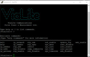 PuTTY command line prompt